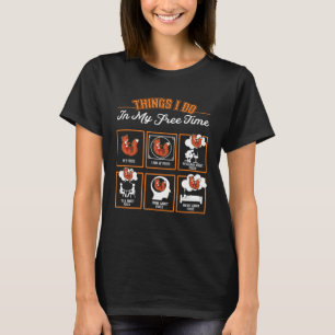 Camiseta Coisas da Raposa que faço no meu tempo livre, Red