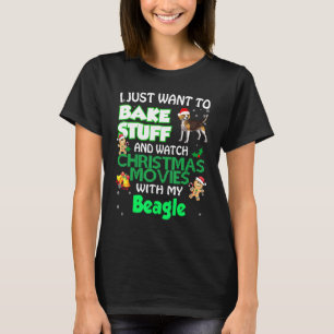 Camiseta Coisas De assar Assistem Filmes De Natal Com Meu B