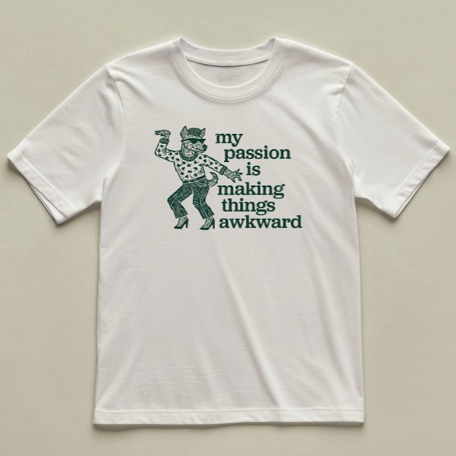 Camiseta Coisas De fazer Engraçadas Dançando Cachorro Engra (Criador carregado)