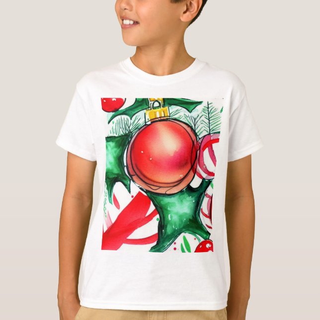 Camiseta Coisas de Natal (Frente)
