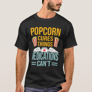 Camiseta Coisas De Pipoca De Comida De Pócegas