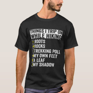 Camiseta Coisas Em Que Tropeço Enquanto Caminho Raízes Roch