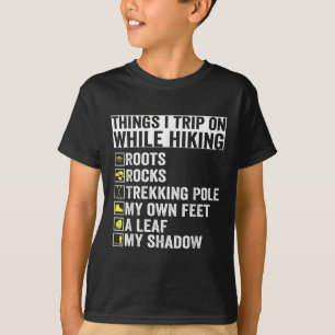 Camiseta Coisas Em Que Tropeço Enquanto Caminho Raízes Roch
