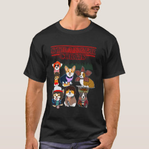 Camiseta Coisas Engraçadas de Corgis