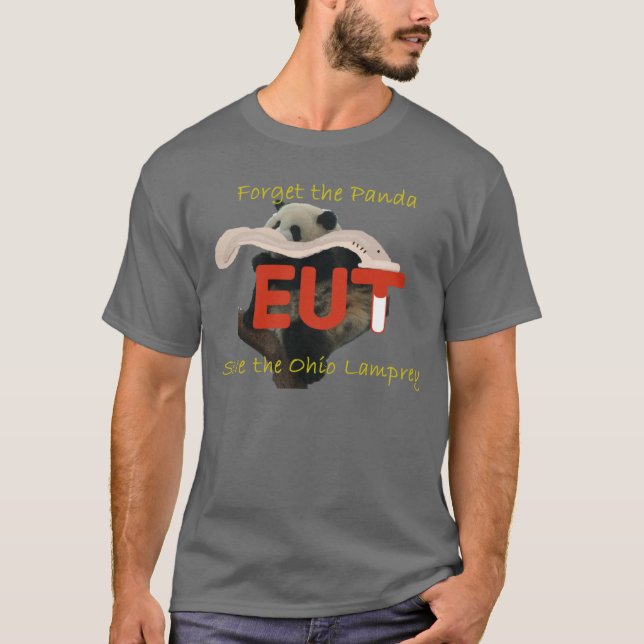 Camiseta Coisas feias pstas em perigo, escuras (Frente)