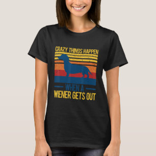 Camiseta Coisas malucas acontecem quando um prendedor sai 1