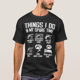 Camiseta Coisas Que Eu Faço No Meu Tempo De Sobrevivência E