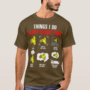 Camiseta Coisas Que Eu Faço No Meu Tempo Esparso Motocross