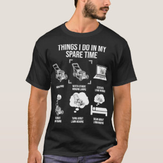 Camiseta Coisas Que Eu Faço No Meu Tempo Inútil, Engraçada 