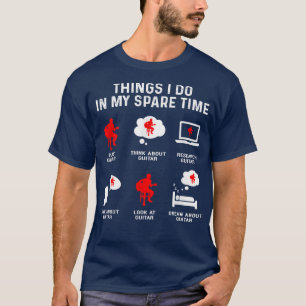 Camiseta Coisas Que Eu Faço No Meu Tempo Livre Assistindo C