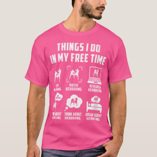 Camiseta Coisas Que Eu Faço No Meu Tempo Livre Assistindo P