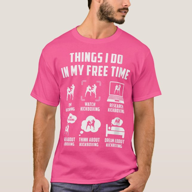 Camiseta Coisas Que Eu Faço No Meu Tempo Livre Assistindo P (Frente)