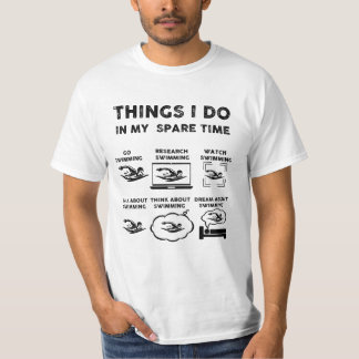 Camiseta Coisas Que Eu Faço No Meu Tempo Livre É Engraçado
