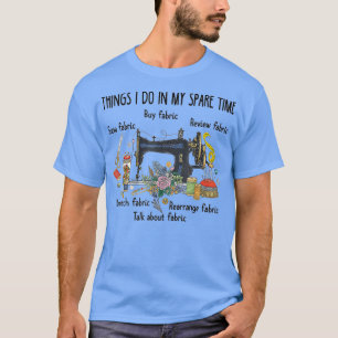 Camiseta Coisas que eu faço no meu tempo livre... Engraçado