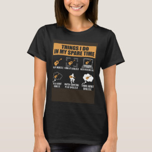 Camiseta Coisas Que Eu Faço No Meu Tempo Livre, Jogador Uku
