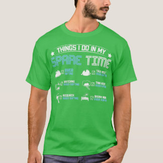Camiseta Coisas que faço na minha balsa do rio de tempo liv