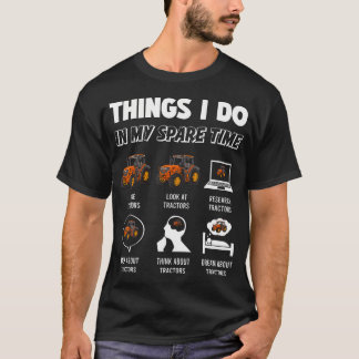 Camiseta Coisas que Faço no Meu Tempo Livre - Dirigir Trato