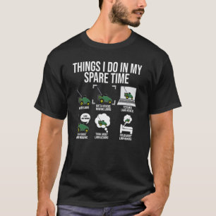 Camiseta Coisas Que Faço No Meu Tempo Livre Remando Jardine