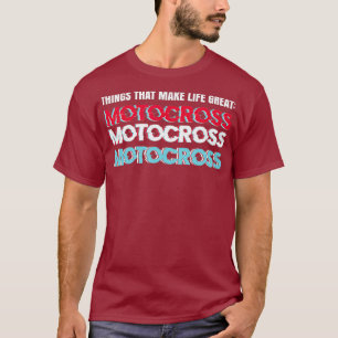 Camiseta Coisas Que Fazem Com Que O Excelente Da Vida Se Cr