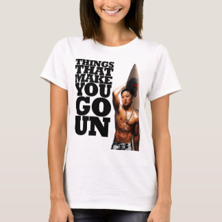 Camiseta Coisas que o fazem ir Un