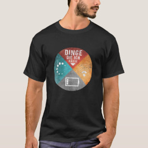 Camiseta "Coisas Que Odeio"   Nerd de codificação do Geek