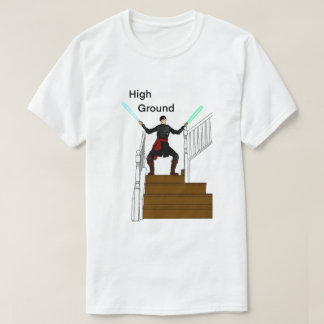 Camiseta CoitadaCom Licença4aJedi Altos Camiseiros Brancos 