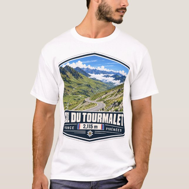 Camiseta Col du Tourmalet (Frente)
