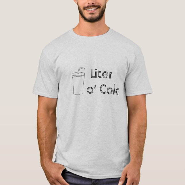Camiseta Cola do o do litro (Frente)