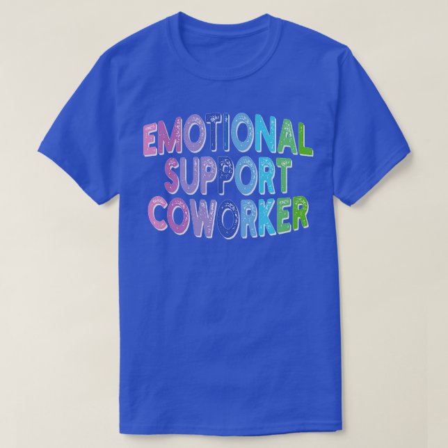 Camiseta colaborador de suporte emocional (Frente do Design)