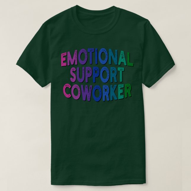 Camiseta colaborador de suporte emocional 1 (Frente do Design)