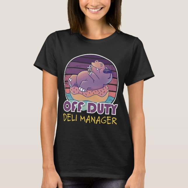 Camiseta Colaborador de Trabalho do Dell Manager Off-Duty (Frente)