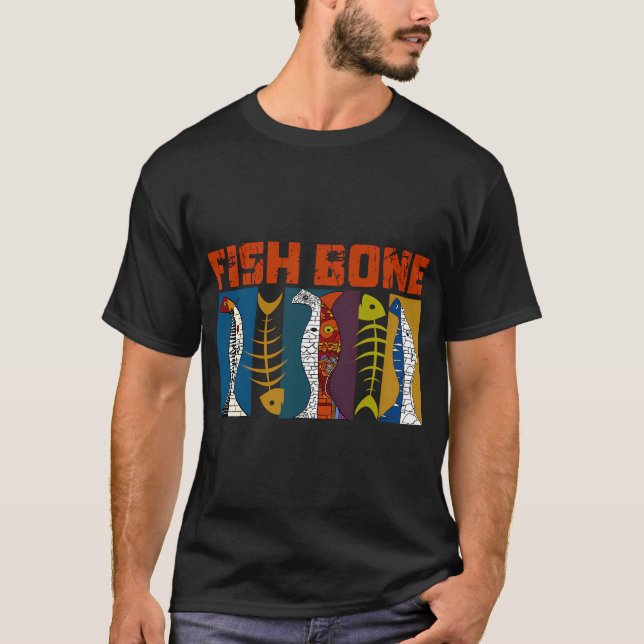 Camiseta Colagem Artística Espinha de Peixe (Frente)