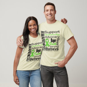 Camiseta Colagem - consciência da saúde mental