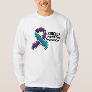 Camiseta Colagem das citações da consciência da prevenç