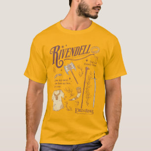 Camiseta Colagem de Aguarela Gráfica RIVENDELL™