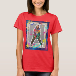 Camiseta Colagem de Alegria Cósmica
