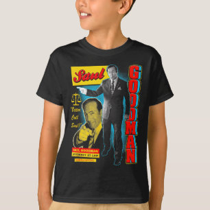 Camiseta Colagem de Anúncio Colorido Breaking Bad Saul Good