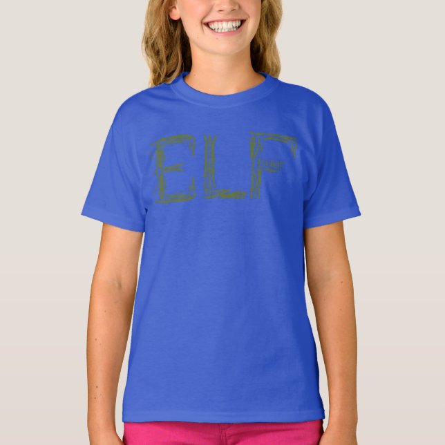 Camiseta Colagem de Armas Elf (Frente)