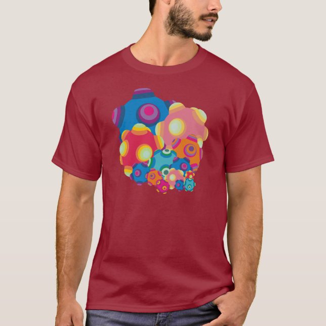 Camiseta Colagem de ClumpBubble (Frente)