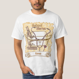 Camiseta Colagem de Enfermeiros Escolares