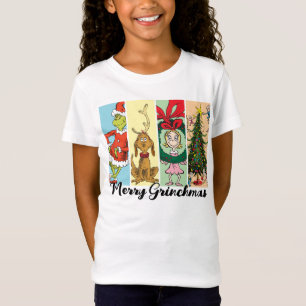 Camiseta Colagem de Férias Feliz Grinchmas