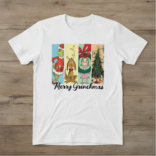Camiseta Colagem de Férias Merry Grinchmas