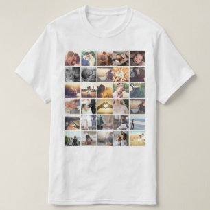 Camiseta Colagem de fotos