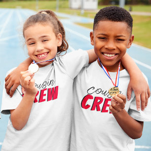 Camiseta Colagem de Fotos Cousin Crew