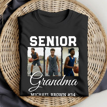 Colagem de Fotos de Basquete da Vovó Sênior Person