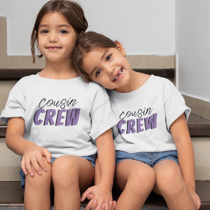 Camiseta Colagem de Fotos Equipe de Primos
