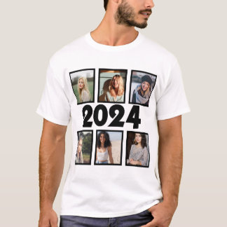 Camiseta Colagem de Fotos Personalizada 2024 6