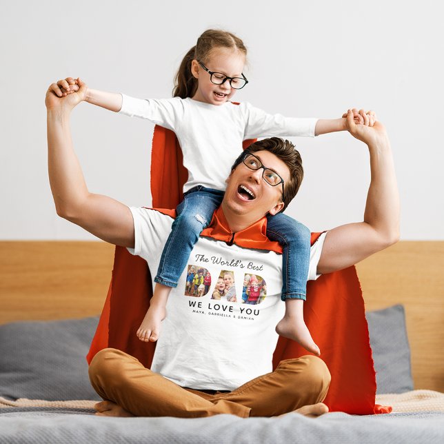 Camiseta Colagem de Fotos Personalizada da Família do Melho (Criador carregado)