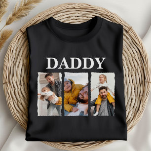 Camiseta Colagem de Fotos Personalizadas Papai – Presente P