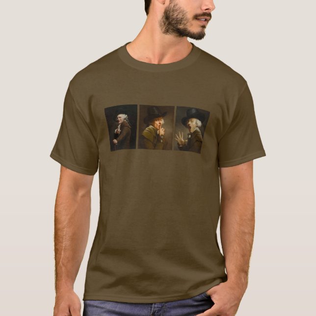 Camiseta Colagem de Joseph Ducreux (Frente)